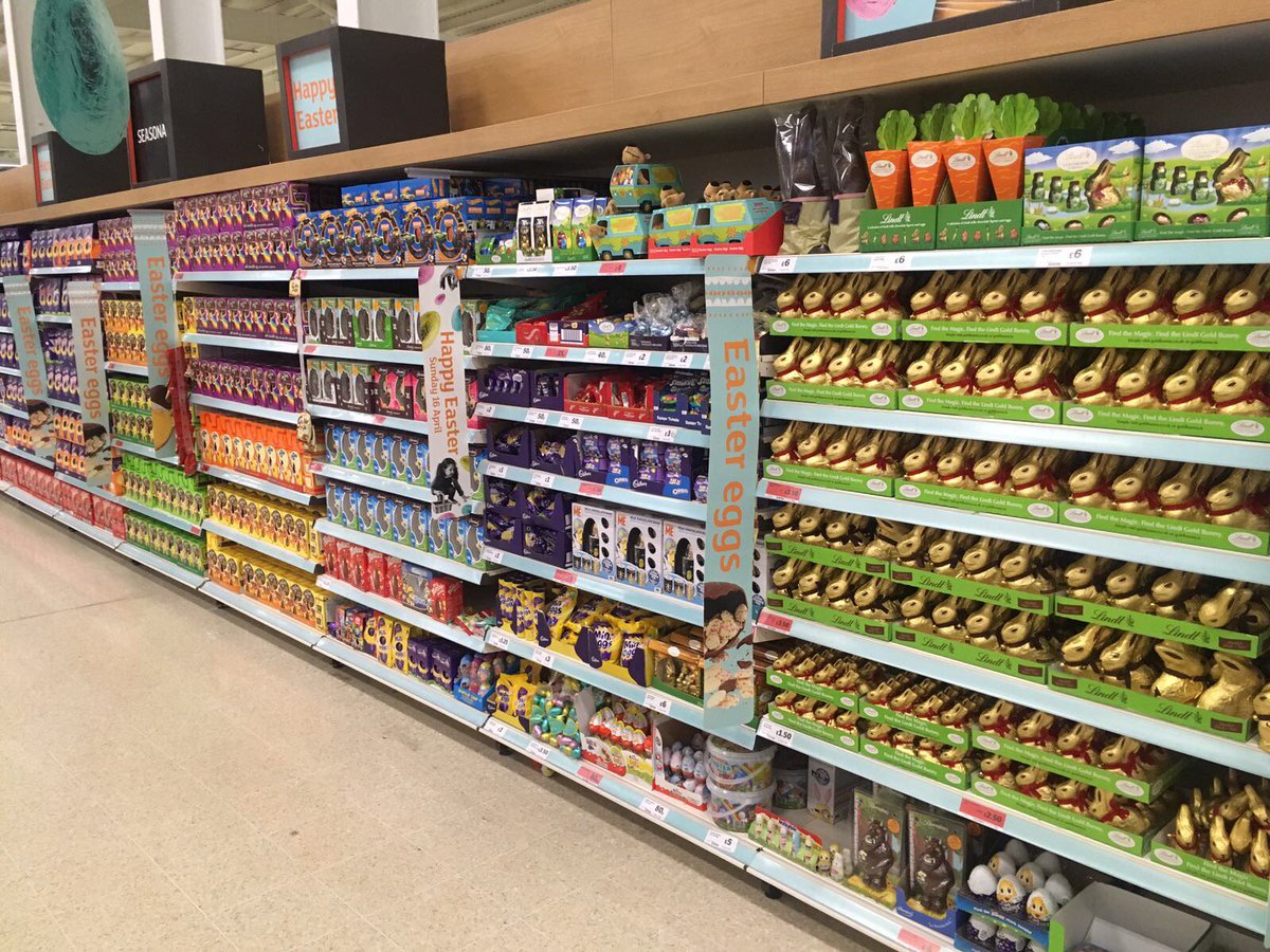 Easter supermarket